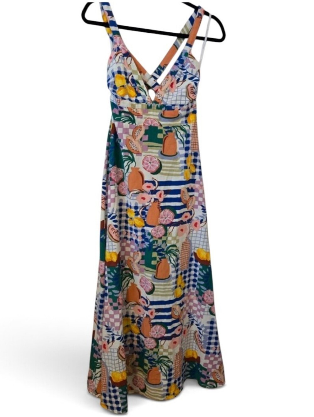 Minkpink Al Fresco Midi Dress - Picnic Print - Picture 2 of 11